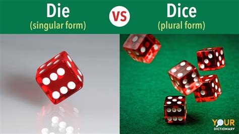 die or dice.